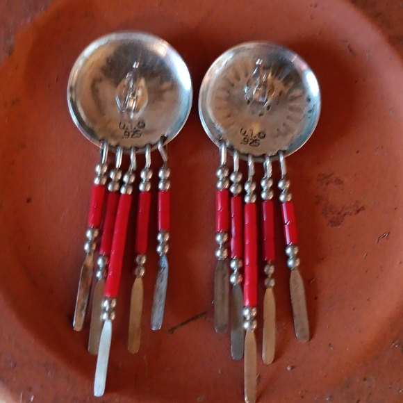 CAROLYN POLLACK QT STERLING NECKLACE/EARRINGS - Picture 7 of 9